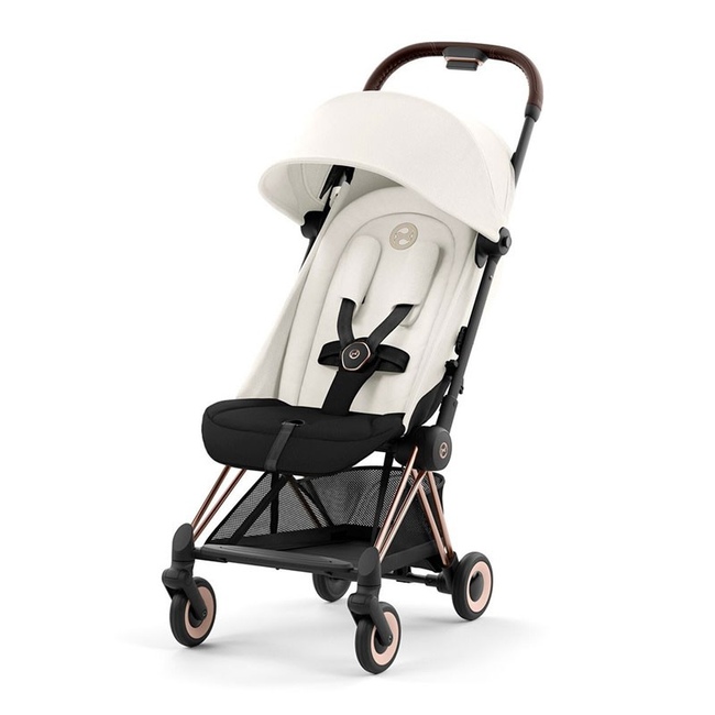 Коляска прогулочная Cybex Coya Off White Rosegold